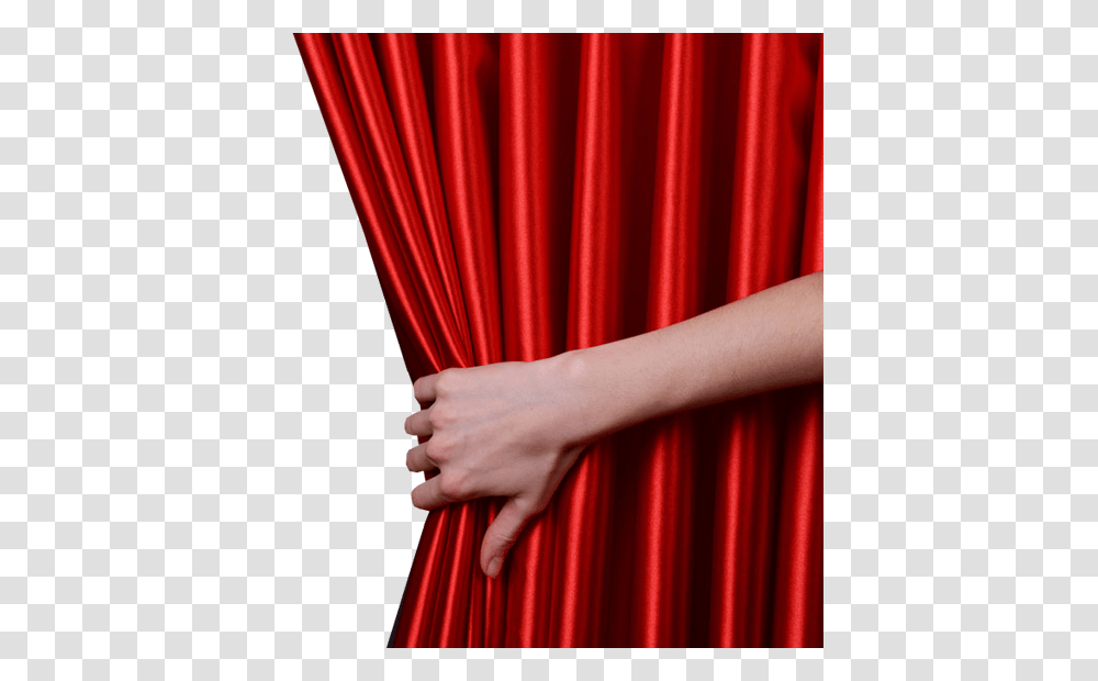 Curtain, Furniture, Person, Human, Stage Transparent Png
