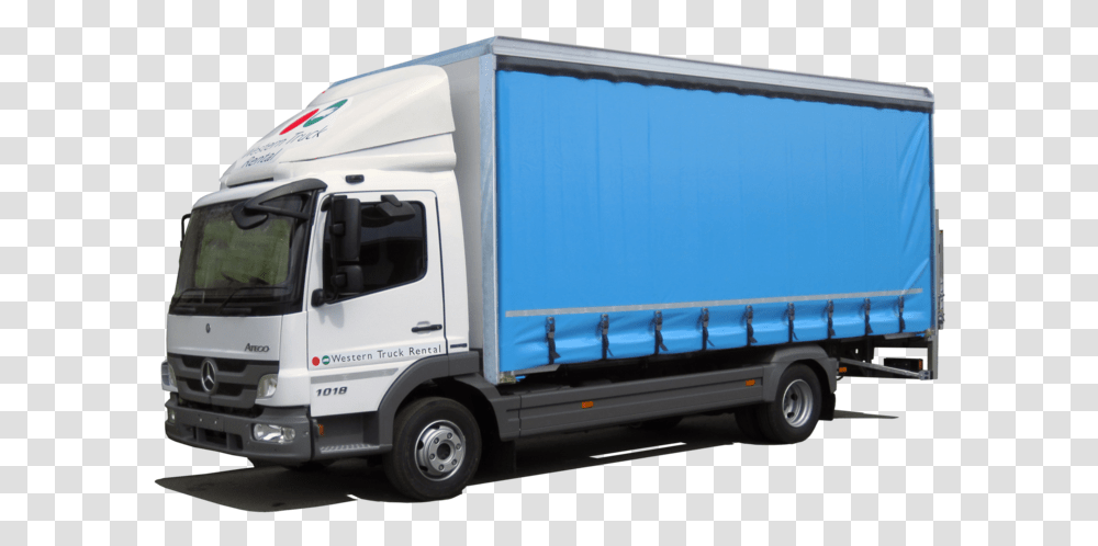 Curtain Hgv Trucks, Vehicle, Transportation, Moving Van, Trailer Truck Transparent Png