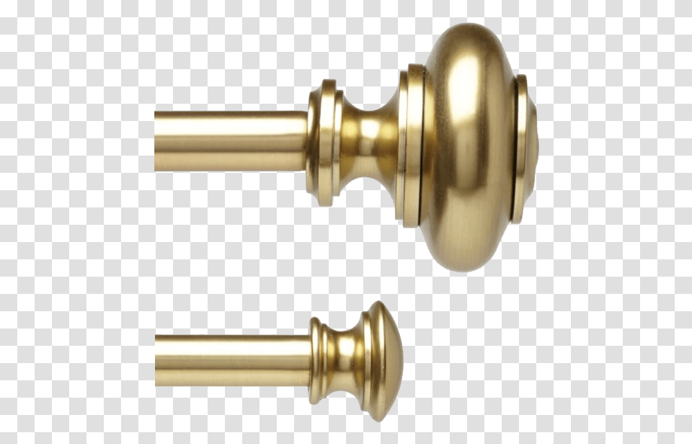 Curtain Rod Brass, Bronze, Brass Section, Musical Instrument, Screw Transparent Png