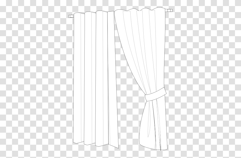 Curtains Bw Clip Art, Texture, Shower Curtain, Mixer, Appliance Transparent Png