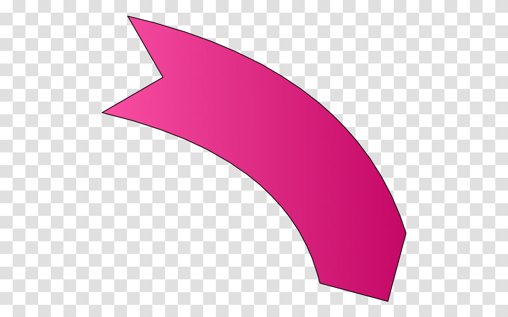 Curve Arrow Curve Chevron Arrow Clipart, Symbol, Hat, Clothing, Apparel Transparent Png