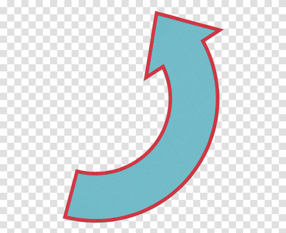 Curve Arrow Curved Arrow Clipart Crescent 58684 Vertical, Number, Symbol, Text,  Transparent Png