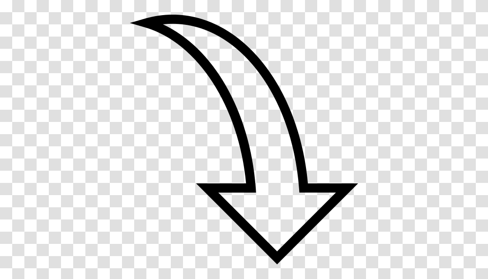 Curve Arrow Icon, Gray, World Of Warcraft Transparent Png