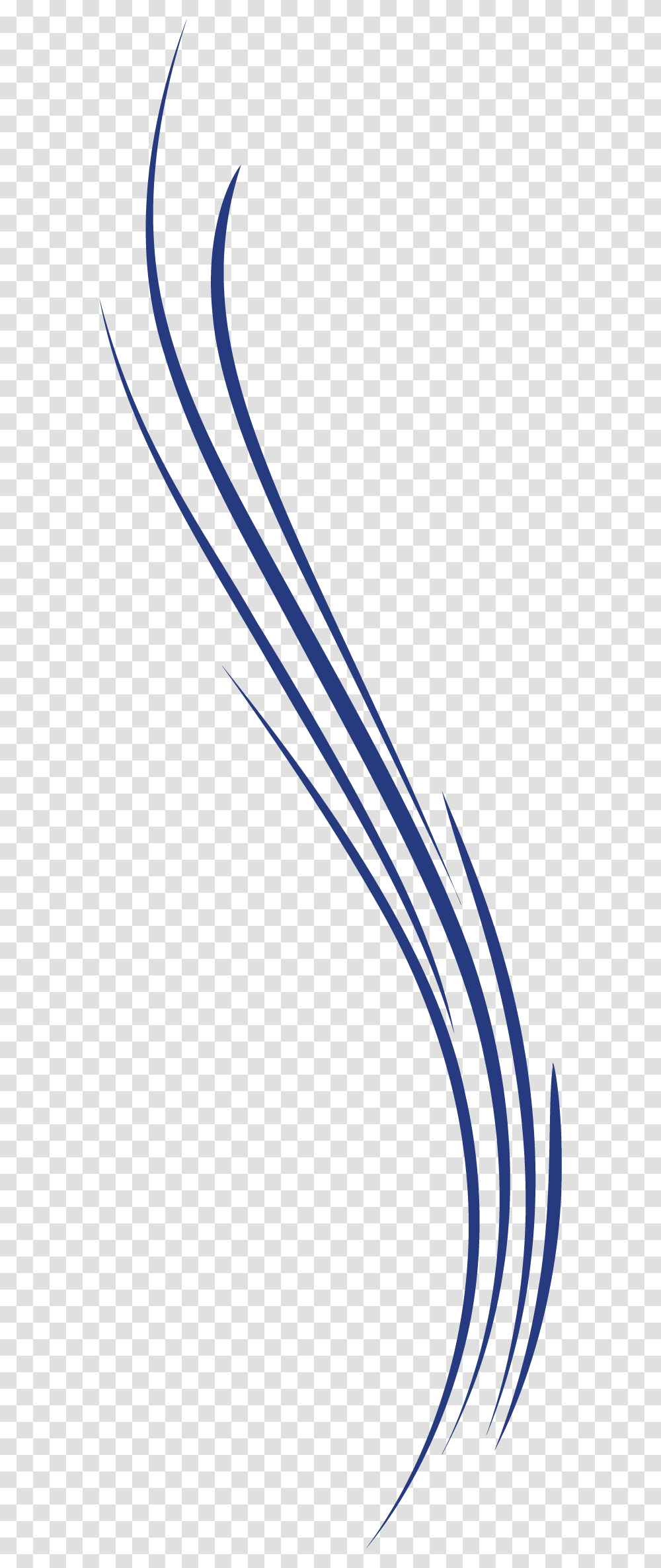 Curve Line Euclidean Vector Electric Blue, Cutlery, Incense, Wire, Arrow Transparent Png