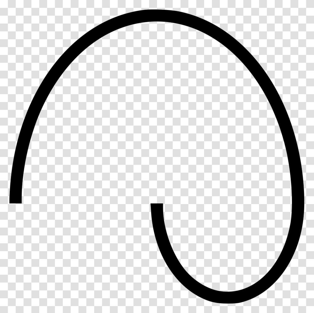 Curve Line Icon, Label, Oval Transparent Png