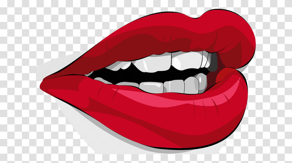 Curve Lips Clipart Mouth Clip Art, Teeth Transparent Png