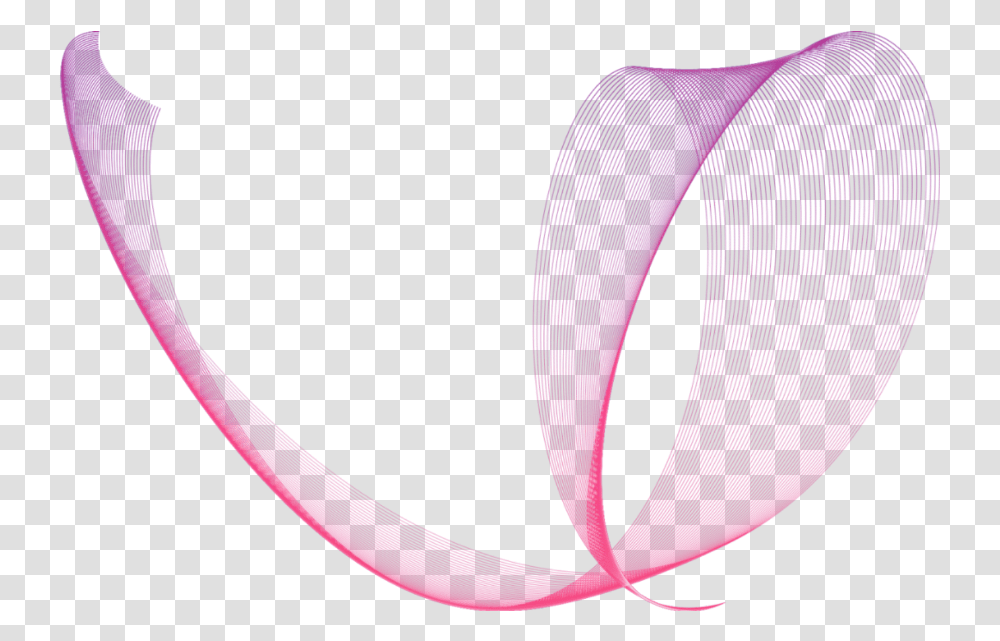 Curve Loop Pink Rosy Rosa Rose Rosado Pinkish Cintas Decorativas Violetas, Sphere, Sock Transparent Png