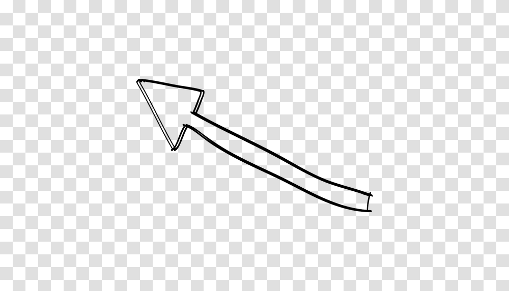 Curve Turn Arrow Drawing, Bow, Tool, Weapon, Weaponry Transparent Png