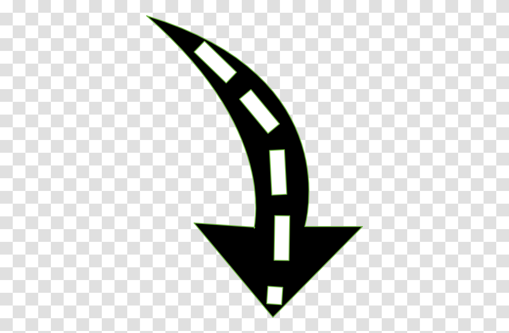 Curved Arrow Bright Blue Clip Art, Hook, Logo, Trademark Transparent Png