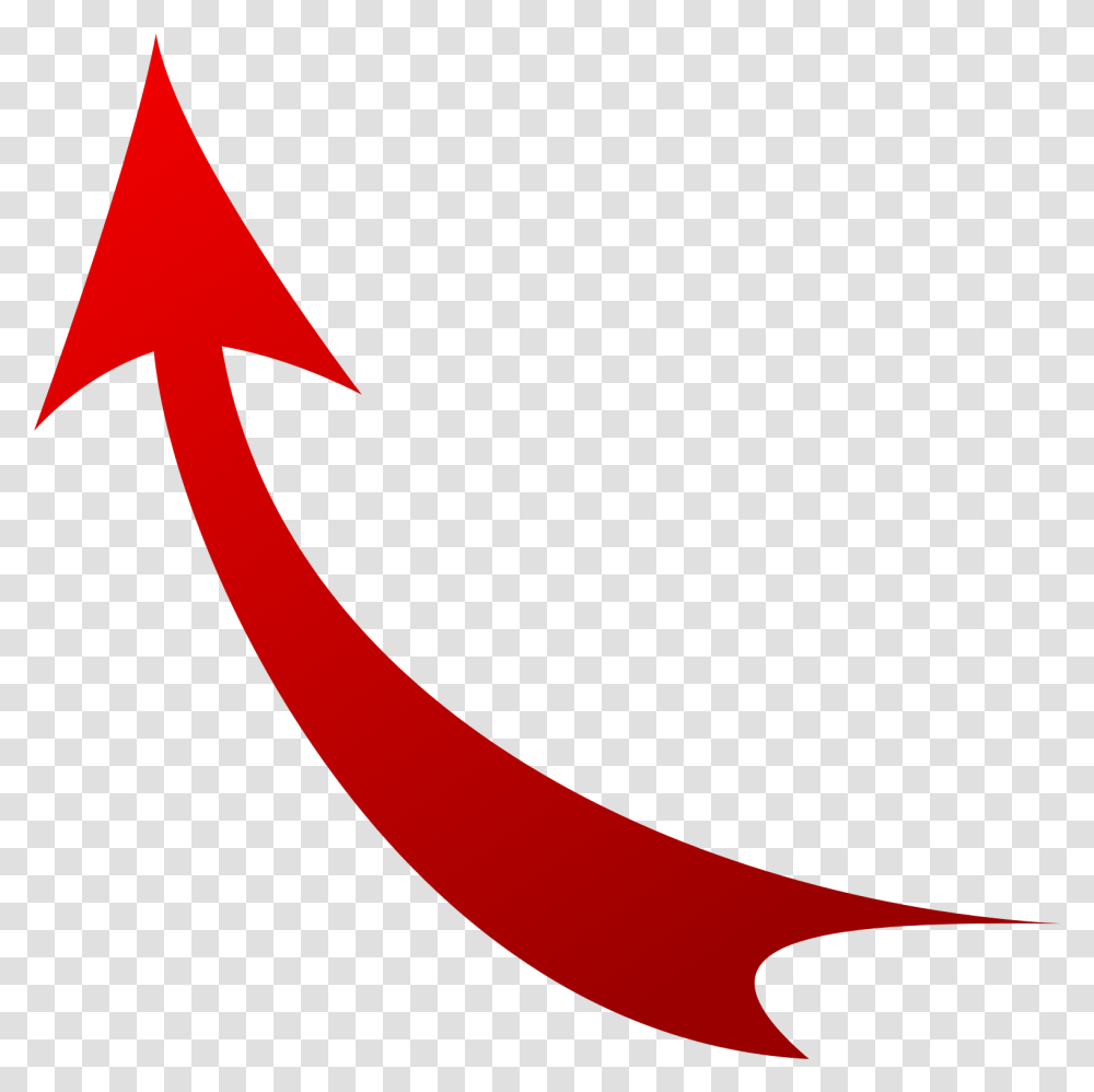 Curved Arrow Clipart Images Collection Background Red Arrow, Axe, Tool, Symbol, Label Transparent Png
