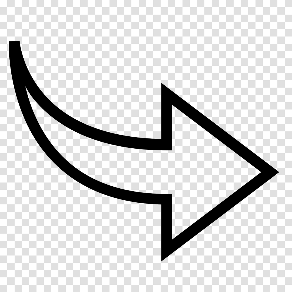 Curved Arrow Icon, Gray, World Of Warcraft Transparent Png
