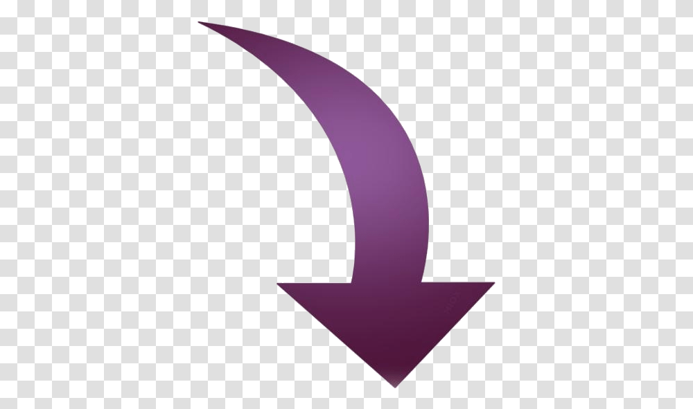 Curved Arrow Icon Hd Images Stickers Vectors Vertical, Text, Symbol, Number, Purple Transparent Png