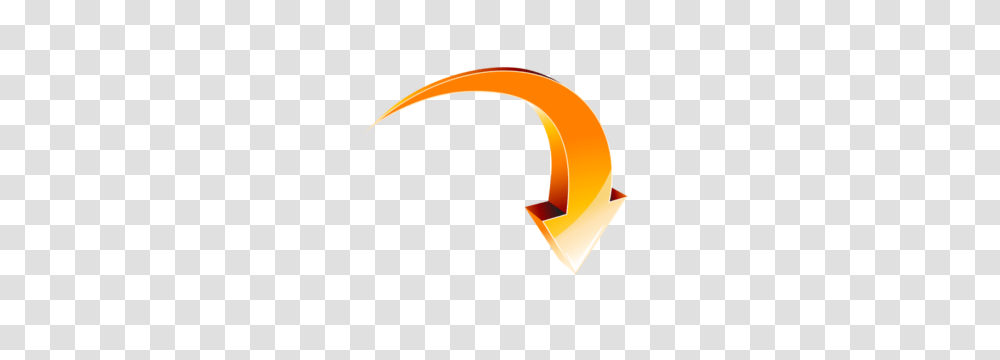 Curved Arrow, Light, Fire Transparent Png