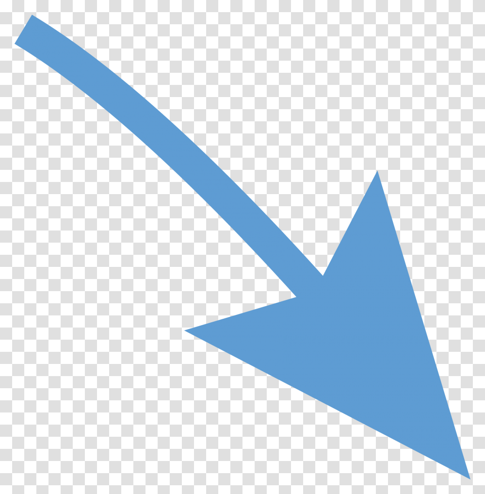 Curved Arrow Triangle, Axe, Tool, Logo Transparent Png