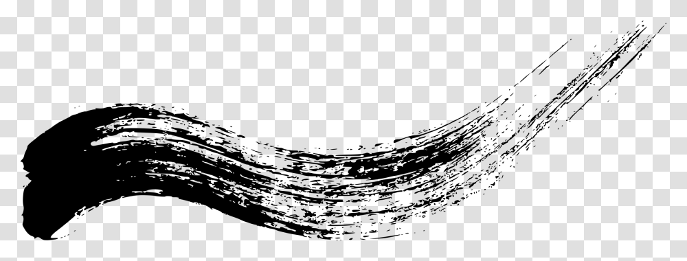 Curved Brush Stroke, Gray, World Of Warcraft Transparent Png