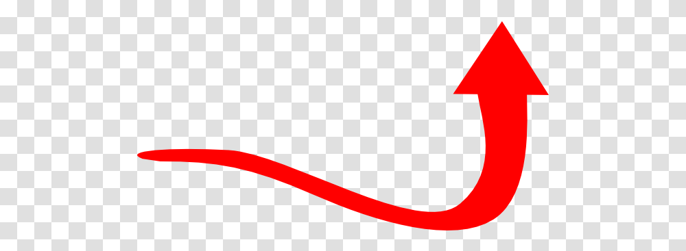 Curved Red Arrow 1 Image Red Curved Arrow, Leash, Tool, Maroon, Sweets Transparent Png