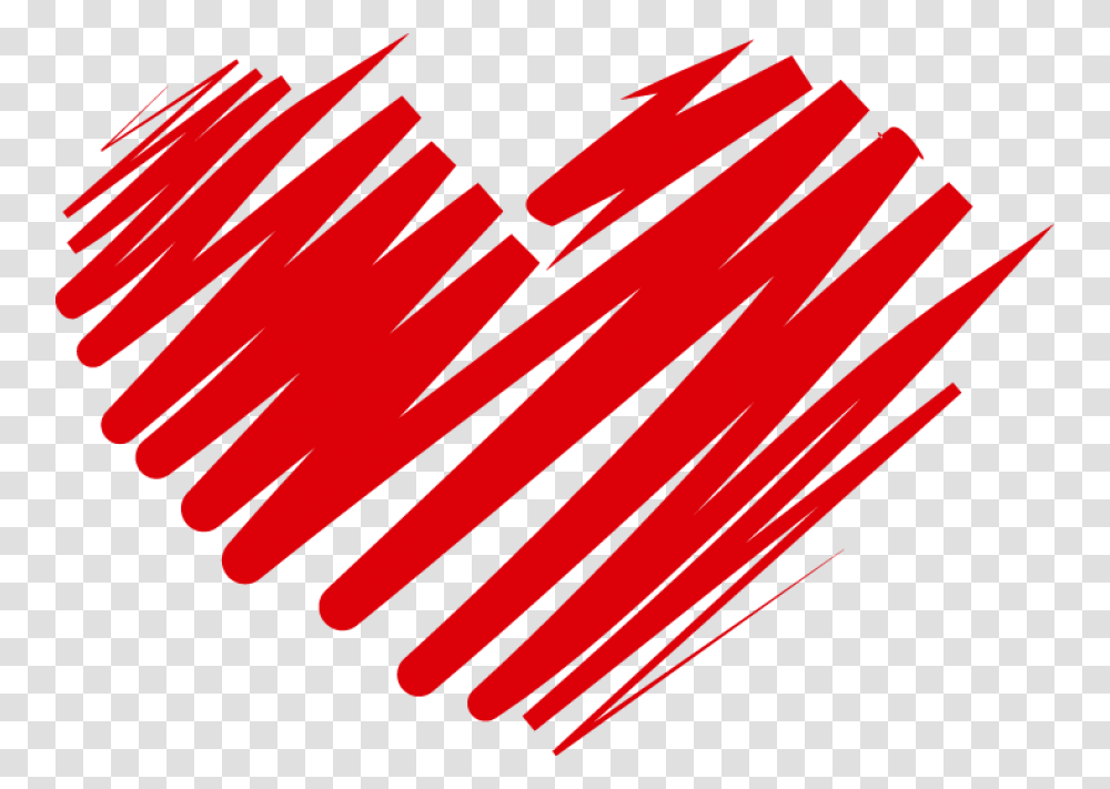 Curved Red Heart Outline Image Silueta De Corazon, Dynamite, Bomb, Weapon, Weaponry Transparent Png