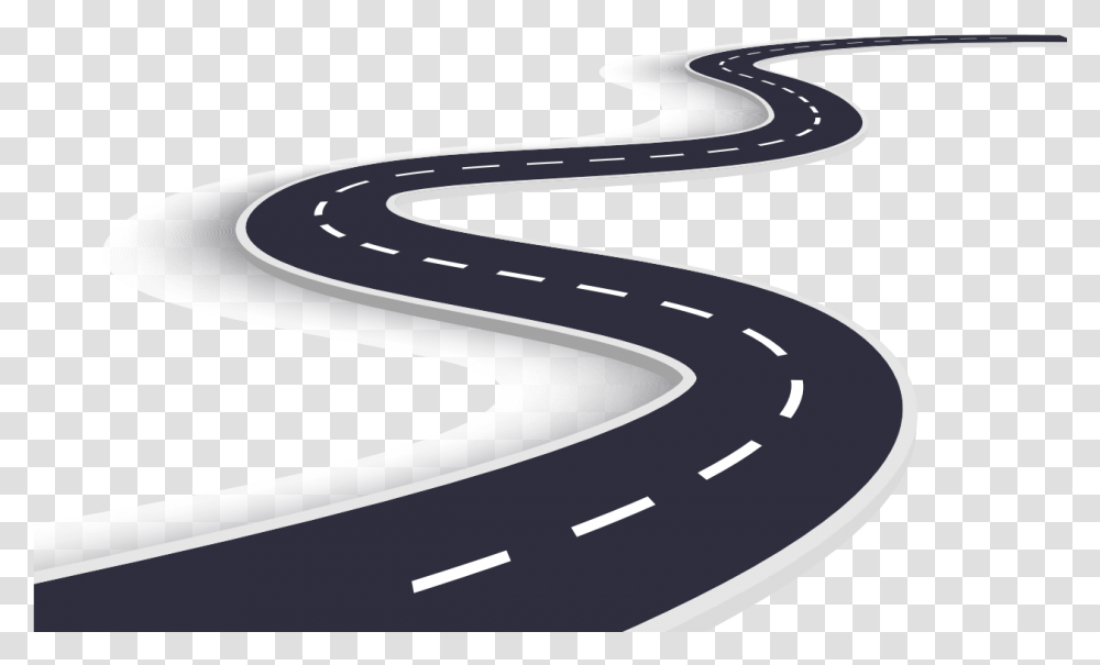Curved Road Curved Road, Freeway, Highway, Tire, Wheel Transparent Png
