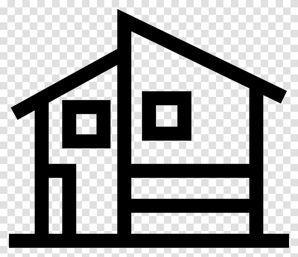 Curvy Lines, Triangle, Housing, Building, House Transparent Png