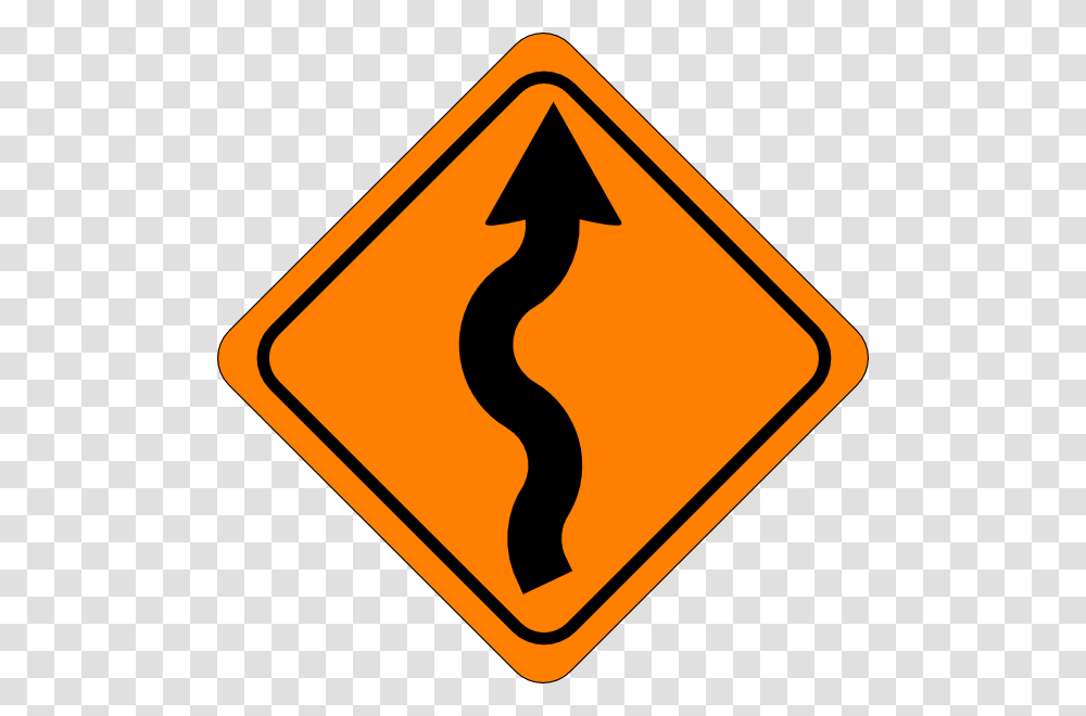 Curvy Road Clipart, Road Sign, Stopsign Transparent Png
