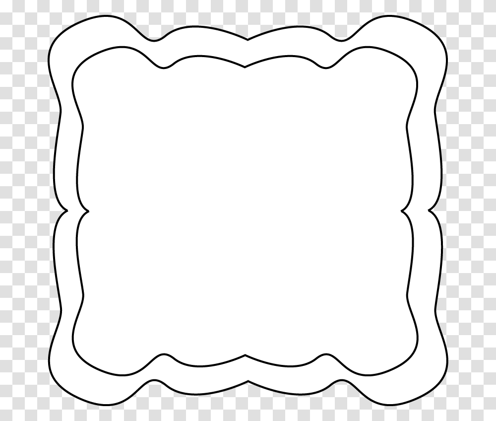 Curvy Shape Clipart, Pillow, Cushion, Diaper, Food Transparent Png