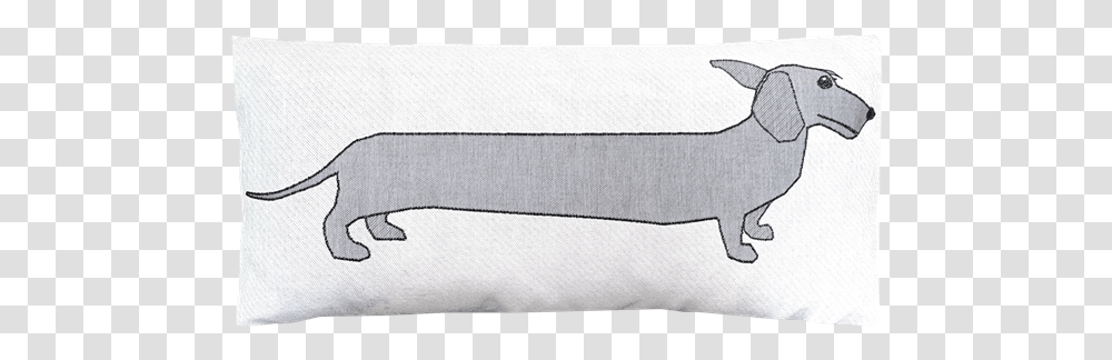 Cushion Cover 60x30 Cm Dachshund Dachshund, Furniture, Bed, Paper, Mattress Transparent Png