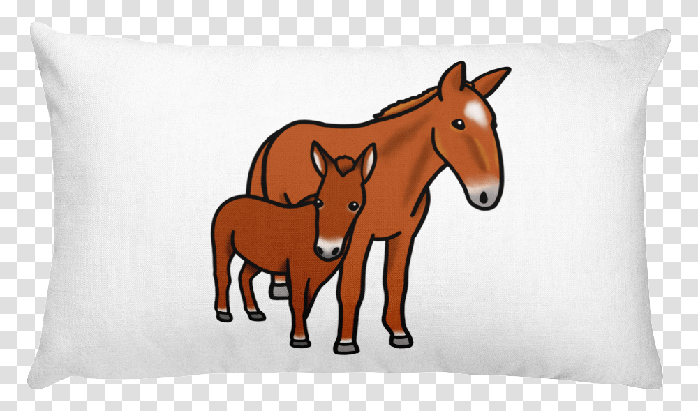 Cushion, Horse, Mammal, Animal, Foal Transparent Png