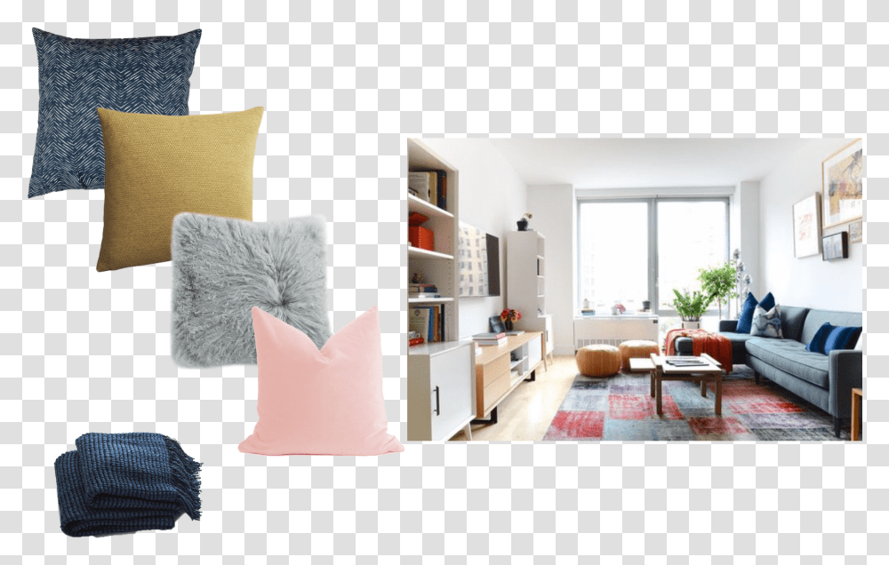 Cushion, Pillow, Furniture, Living Room, Indoors Transparent Png