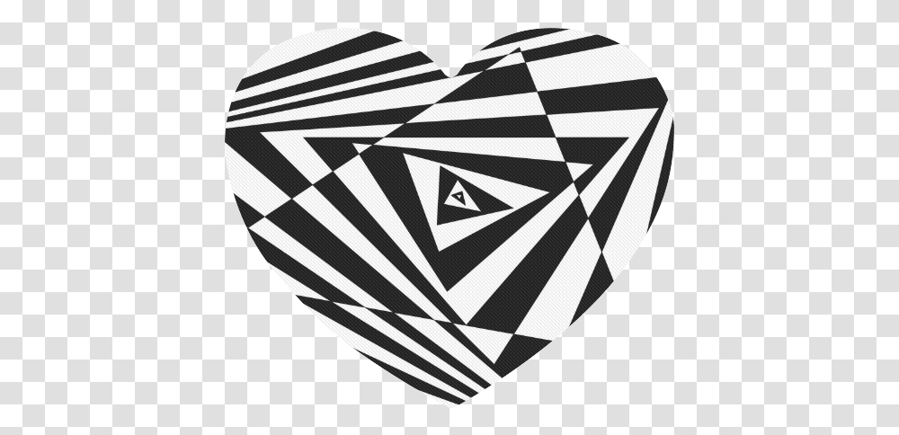 Custom 3d Design Triangle Cool Space Heart Shaped Mousepad Heart, Rug Transparent Png