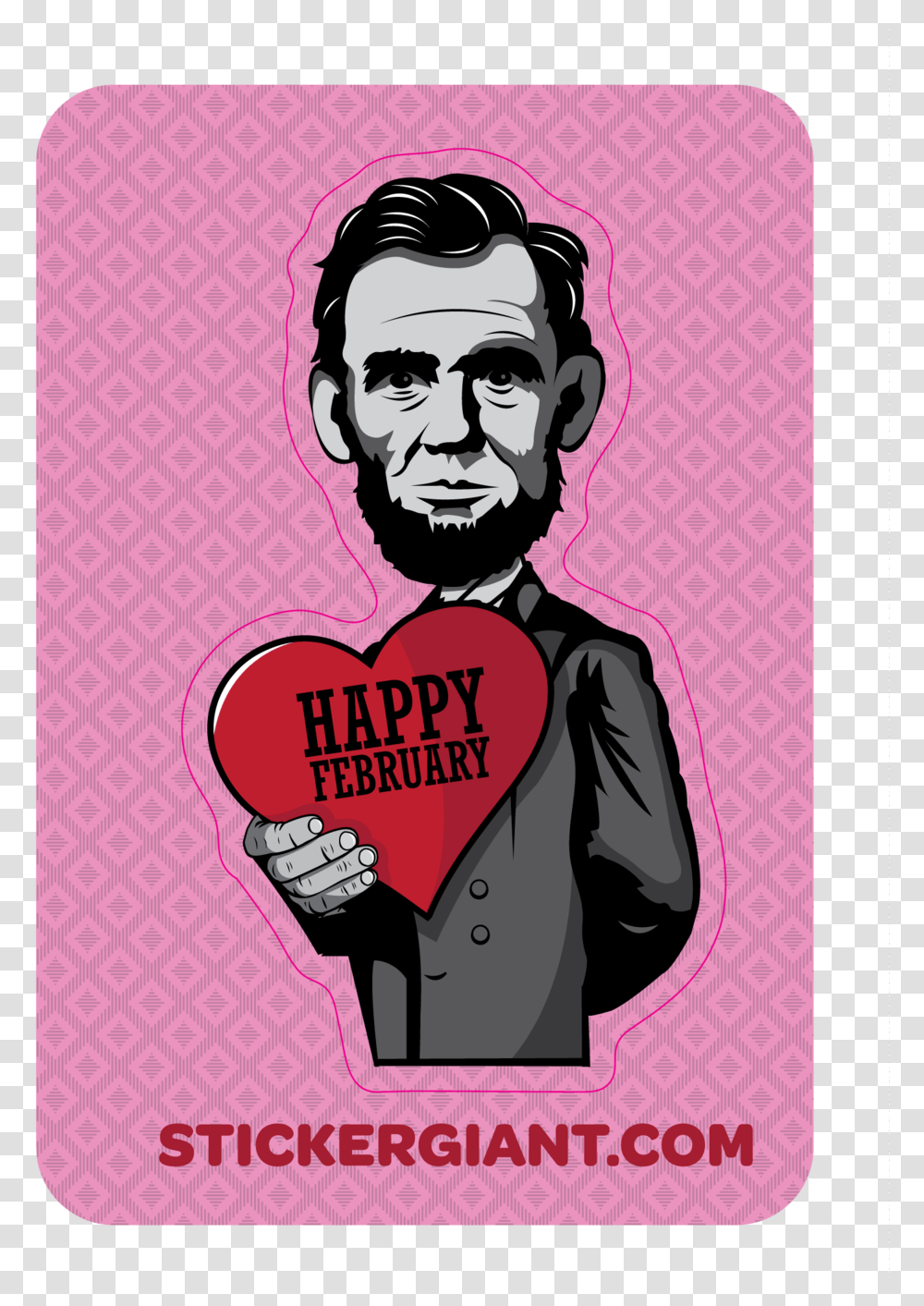 Custom Abe Lincoln Sticker Design For Stickergiant Guinness, Advertisement, Poster, Flyer, Paper Transparent Png
