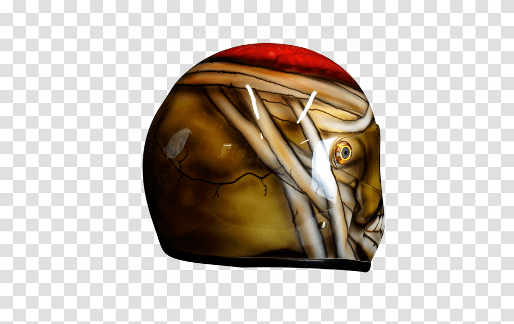 Custom Airbrushed Helmet In Metallica Skull Design Art, Clothing, Apparel, Crash Helmet, Sphere Transparent Png