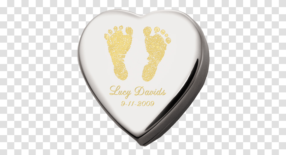 Custom Baby Feet Memorial Heart Urn Baby Urn, Mouse, Hardware, Computer, Electronics Transparent Png