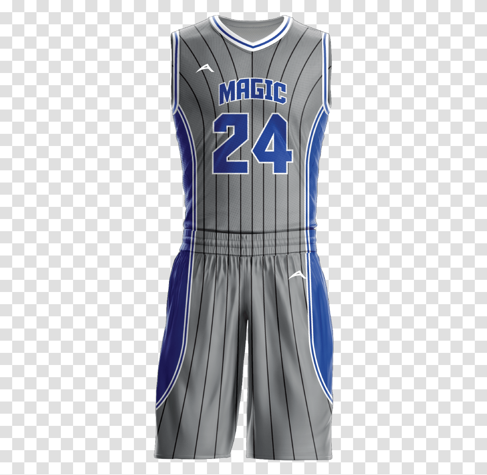 Custom Basketball Uniform Sublimated Magic Basketball Uniforms, Shirt, Dress, Jersey Transparent Png