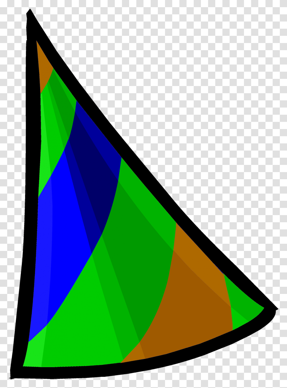 Custom Beta Hats Club Penguin, Cone, Triangle Transparent Png