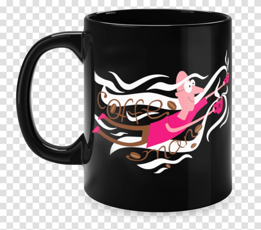 Custom Black Mug Mug, Coffee Cup, Stein, Jug Transparent Png