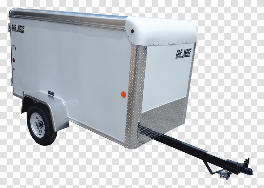 Custom Cargo 4 Wide Lite Duty Single Axle Travel Trailer, Appliance, Cooler, Machine Transparent Png