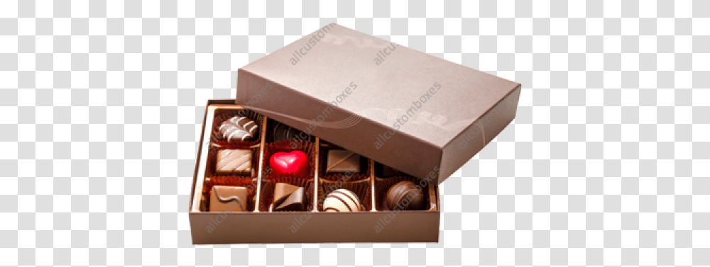 Custom Chocolate Boxes Uk 4 Small Box Of Chocolate, Dessert, Food, Sweets, Confectionery Transparent Png