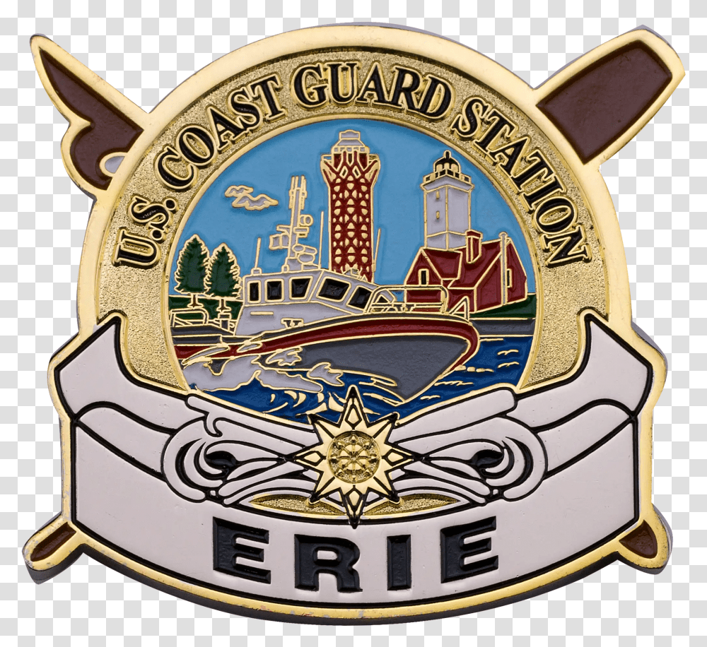 Custom Coast Guard Challenge Coins Us Coast Guard Station Logo Transparent Png