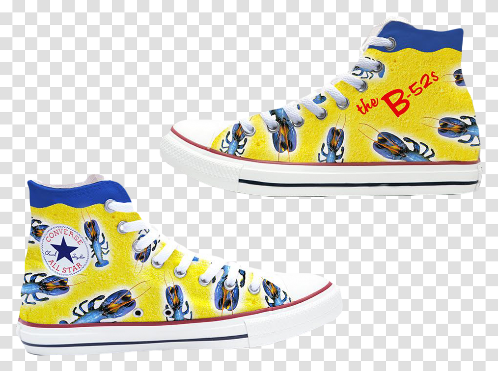 Custom Converse Yellow Converse Custom Yellow And Blue, Shoe, Footwear, Apparel Transparent Png