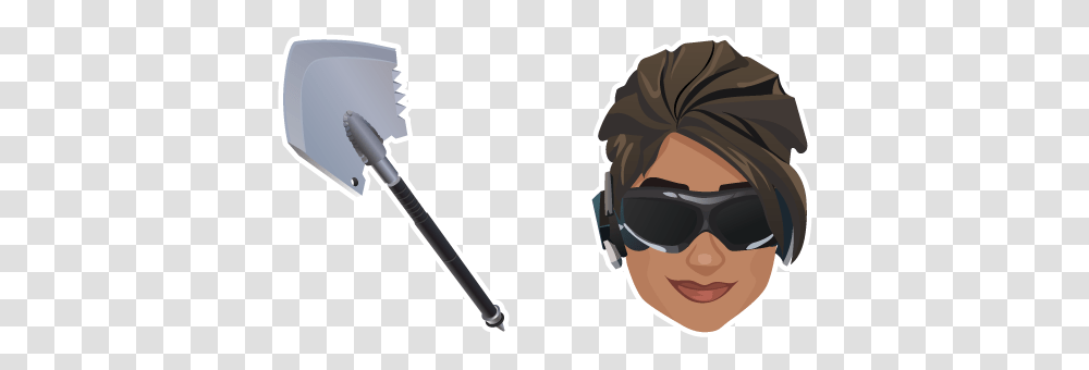 Custom Cursor Arctic Assassin Pickaxe, Sunglasses, Accessories, Accessory, Hammer Transparent Png