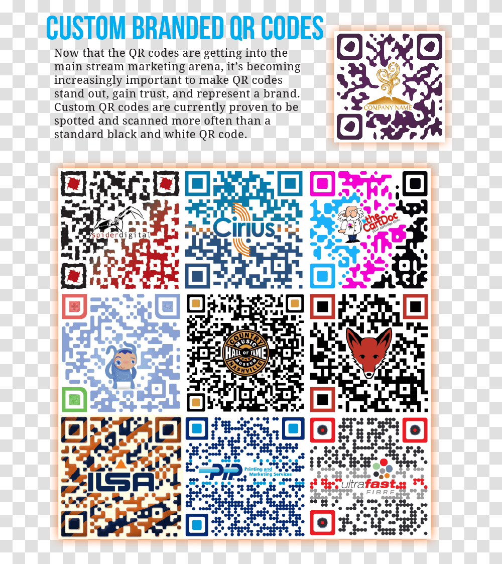 Custom Designed Qr Codes Are Dynamic So The Location Transparent Png