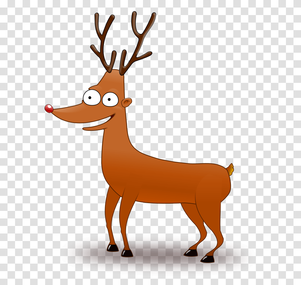 Custom Funny Deer Shower Curtain Reindeer Cartoon, Wildlife, Mammal, Animal, Elk Transparent Png