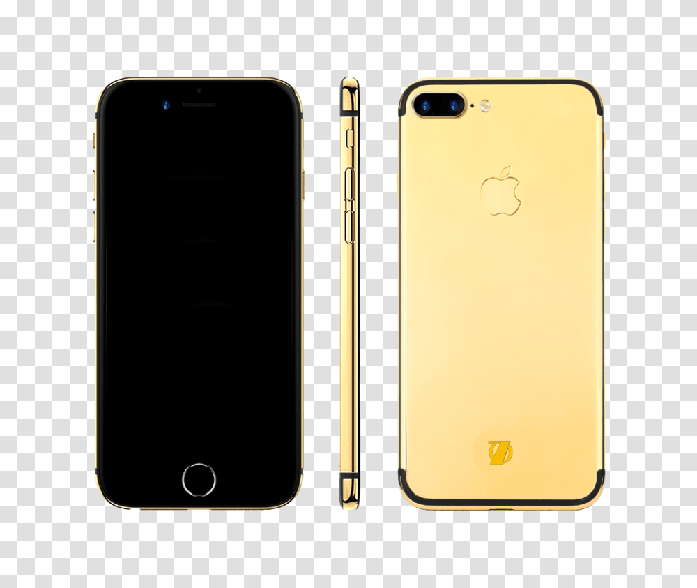 Custom Gold Iphone Plus Everyday Carry, Mobile Phone, Electronics, Cell Phone Transparent Png