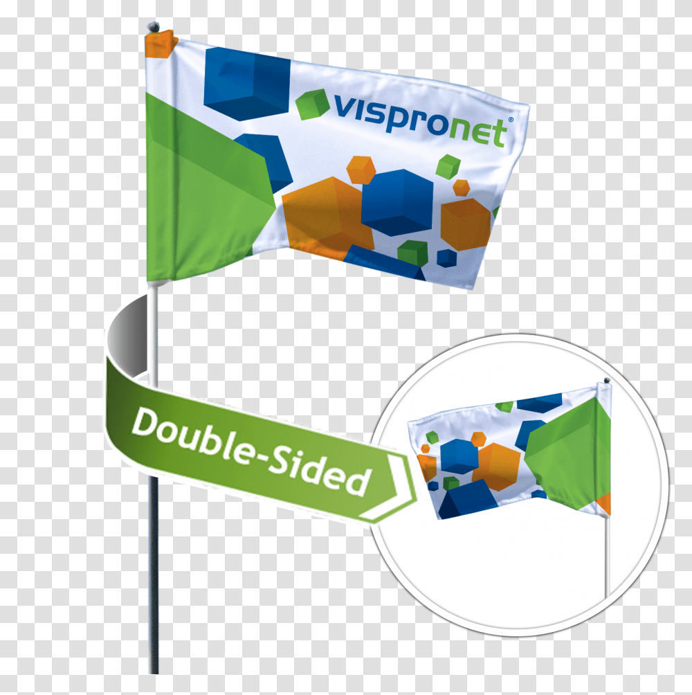 Custom Golf Flag Flag Rotates Freely Around The Flagstick Graphic Design, Label, Logo Transparent Png