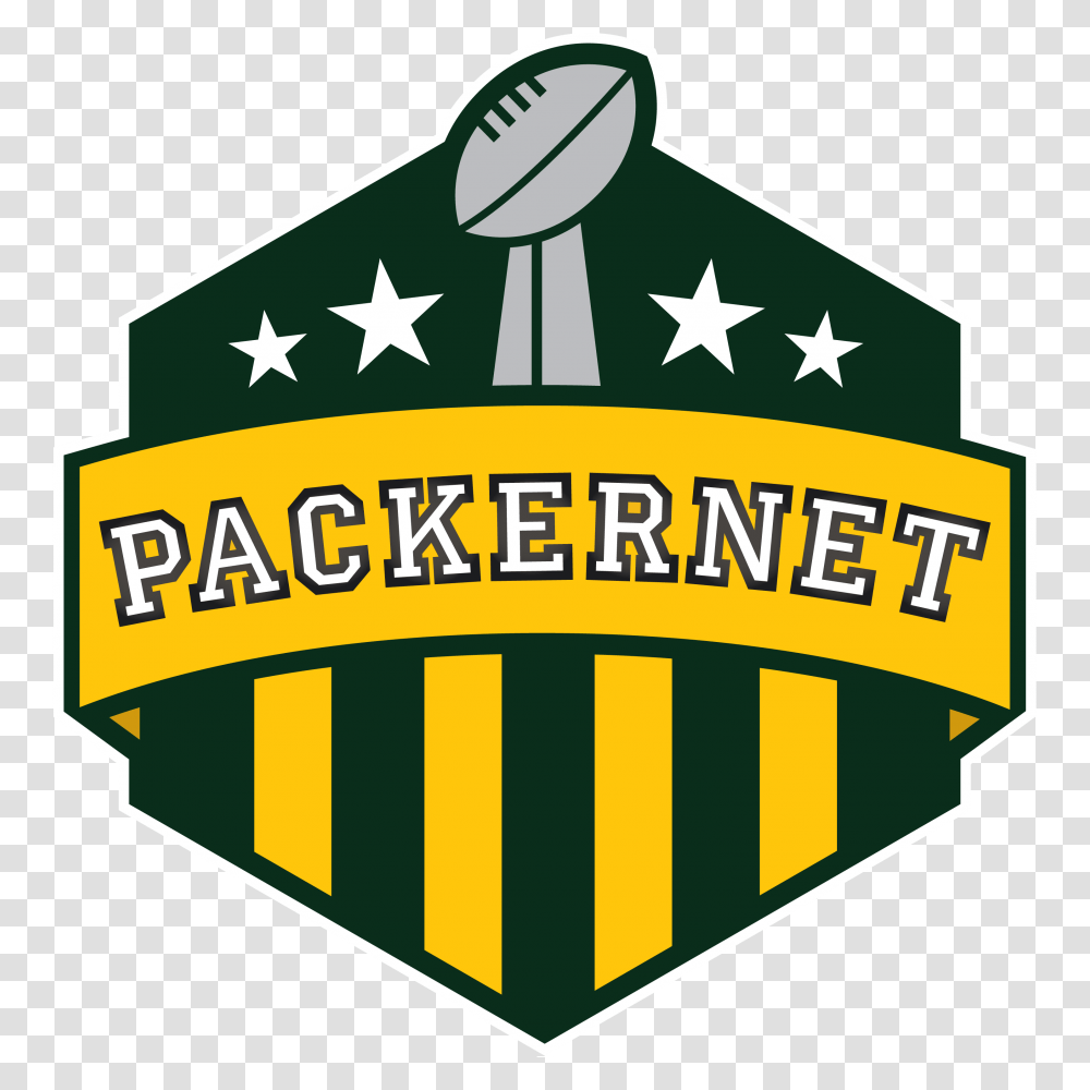 Custom Green Bay Packers Talk Radio Podcast Free Listening, Logo, Trademark, Badge Transparent Png