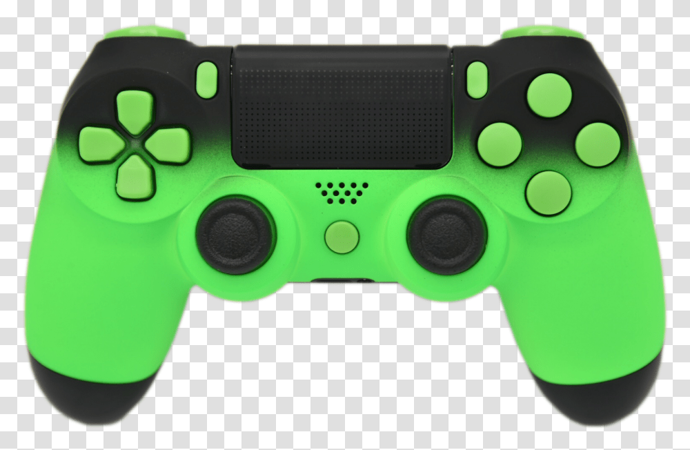 Custom Green Ps4 Controller, Joystick, Electronics, Power Drill, Tool Transparent Png