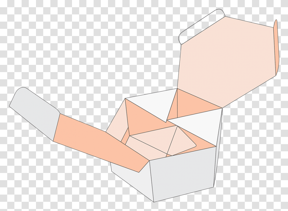 Custom Hexagon Boxes Illustration, Cardboard, Hammer, Tool, Carton Transparent Png