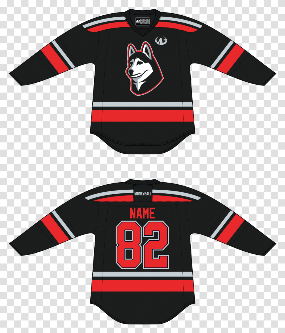 Custom Hockey Uniforms Sports Apparel Template Gallery Ice Hockey Jersey Design, Shirt, T-Shirt, Sleeve Transparent Png