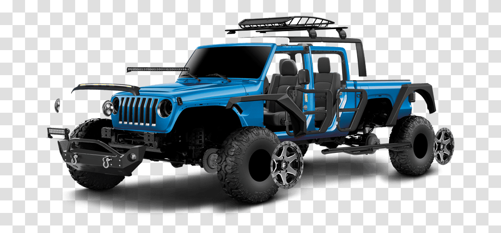 Custom Jeep Gladiator Build Jeep Wrangler, Car, Vehicle, Transportation, Automobile Transparent Png