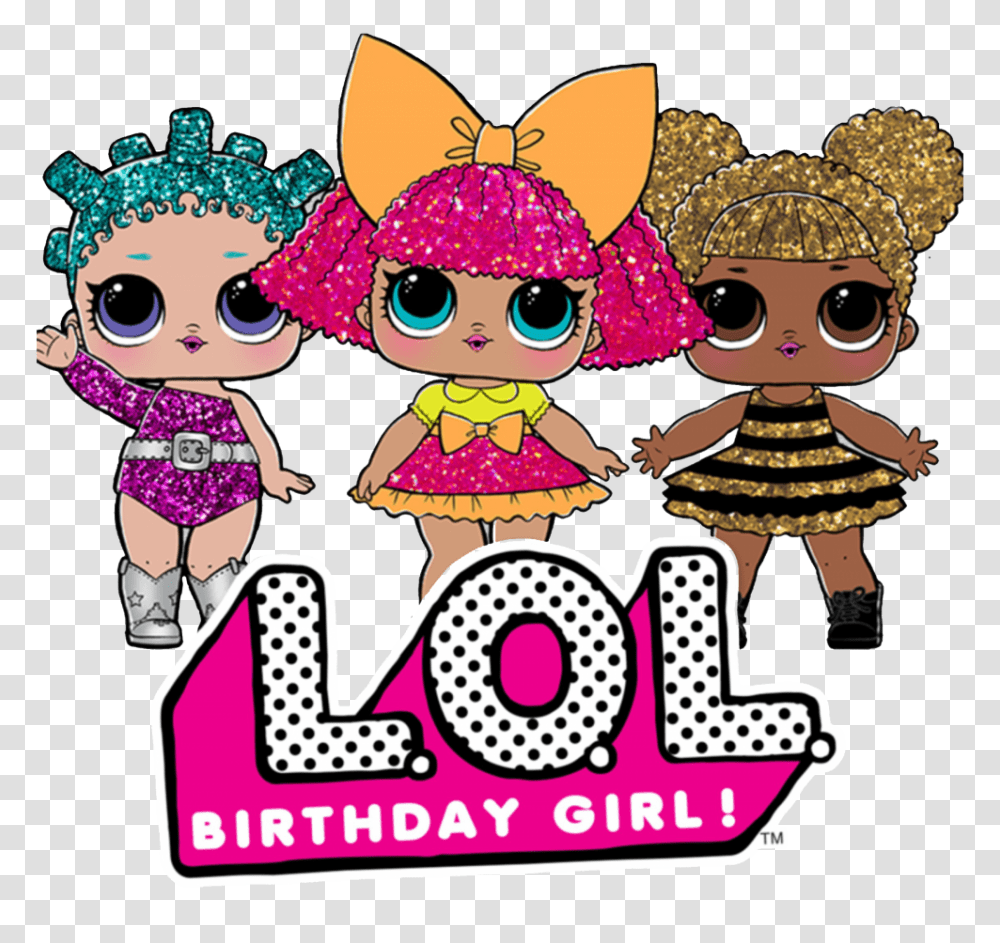 Custom Lol Surprise Dolls Birthday Girl T Lol Surprise Printable Lol Surpri...